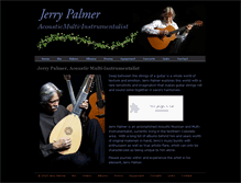 Tablet Screenshot of jerrypalmerguitar.com